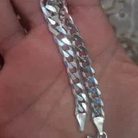 زنجیر نقره دست بند