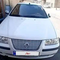 سمند مدل ۹۵ بدون رنگ شاسی سالم