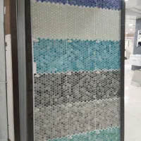 سرامیک استخری گلس پشت توری در ابعاد مختلف