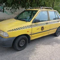 تاکسی زرد پراید مدل ۸۷ گنبد خط ازادگان