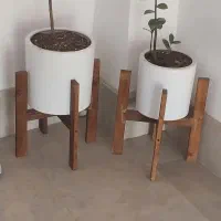 گل با گلدان