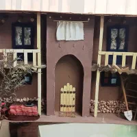 ماکت خانه قدمی ، تابلو نقش برجسته