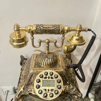 تلفن برنجی سلطنتی/شماره گیردار
