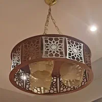 لوستر چوبی