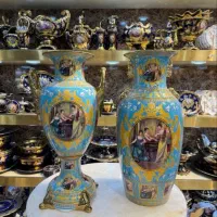 چینی های وارداتی اصل گلدان ظروف پذیرایی