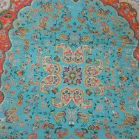 رومیزی ترمه ابریشمی