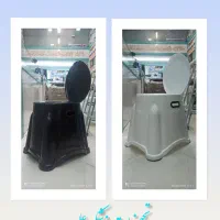 توالت فرنگی پلاستیکی،فلزی، تاشو دیواری