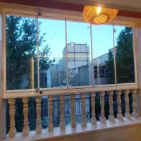 شیشه بالکنی تاشو آکاردئونی مستقیم از کارخانه