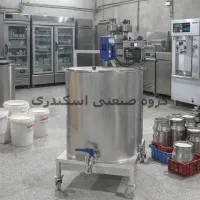 خط تولید مایه بستنی در یک دستگاه -100 تا 500 لیتری