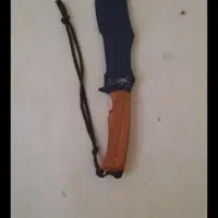 کارد بوشگرافت با جلد چرمی نو ۳۵ سانتی