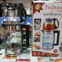 چای‌ساز روهمی تکنو وارمردار کیفیت بالا پریکس شیشه