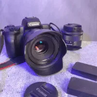 دوربین کارکده canon m50 mark2 با لنز 50.