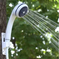 دوش مسافرتی شارژی تجربه حمام لوکس در کمپ و سفر