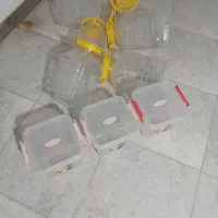 ظرف حبوبات ترشی ظرف برنج فروش یکجا فقط 100