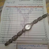 ساعت نقره زنانه