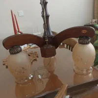 لوستر چوبی