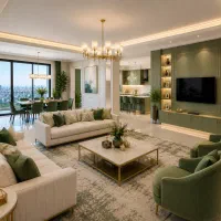 ۱۲۹ متری۲خواب  luxury  طبقه ۲ در ارشاد