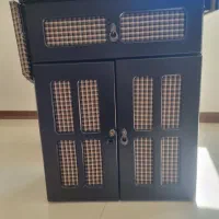 میز اتو همراه باکس قهوه ای