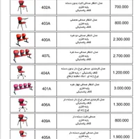 صندلی اداری میز کانتر مدل 852