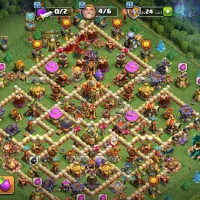 اکانت کلش آف کلنز clash of clans لول 231
