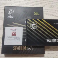 ssd msi 240|قطعات و لوازم جانبی رایانه|مشهد, شریف|دیوار