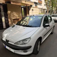 پژو ۲۰۶ تیپ ۵ سفید کم کار