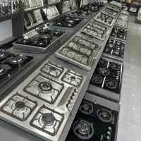 اجاق گاز صفحه ای.سینک.شیرآلات .هود کابینت مدل زمرد