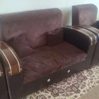 مبل راحتی هفت نفره|مبلمان خانگی و میز عسلی|رشت, لاکان|دیوار