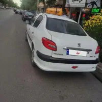 پژو TU5 206SD سفید مدل 1396 V8 کم کارکرد