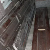 درب چوبی آپارتمان (ورودی) بدون کُم