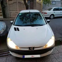 206 تیپ5 سفید بی رنگ بی خط خش