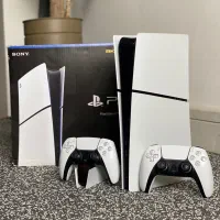 Ps5 اسلیم کپی خور دودسته 1TB + پایه شارژر + بازی