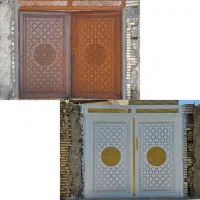 رنگ‌امیزی ساختمان و درب و پنجره