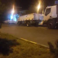 حمل بار گندم با ایسوزو