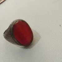 انگشتر عقیق خطی
