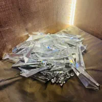 کریستال وگوشواره لوستر