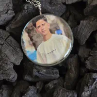 گردنبند و انگشتر با عکس و مو شما