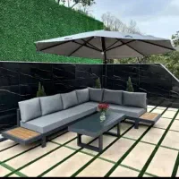 مبل ال ۷ نفره با آتشدان