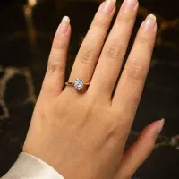 انگشتر زنانه طلا روسی