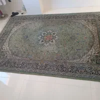 فرش نخی جنس خوب در حد نو