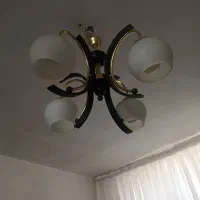 لوستر زیبا تمیز چهار شعله