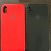 دوتا جلد سلیکونی آیفون xs max