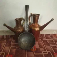 آفتابه  ملاقه مسی