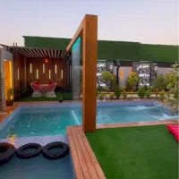 خانه باغ  بکر و زیبا در پزشکان