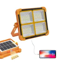 ساعت  // پروژکتور سیار شارژی و پاور بانک خورشیدی
