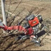 تیلر زدن(شخم) باغ وگلخانه
