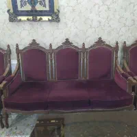 میز جلو مبلی 2عدد عسلی ومبل نه نفره