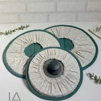 کاور قابلمه پارچه سبز