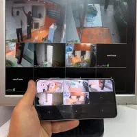دوربین مداربسته+انتقال‌ تصویر موبایل میکروفن دار