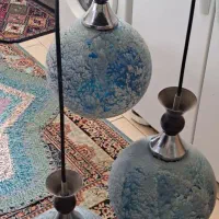 لوستر ۳ شعله (۳ حباب)